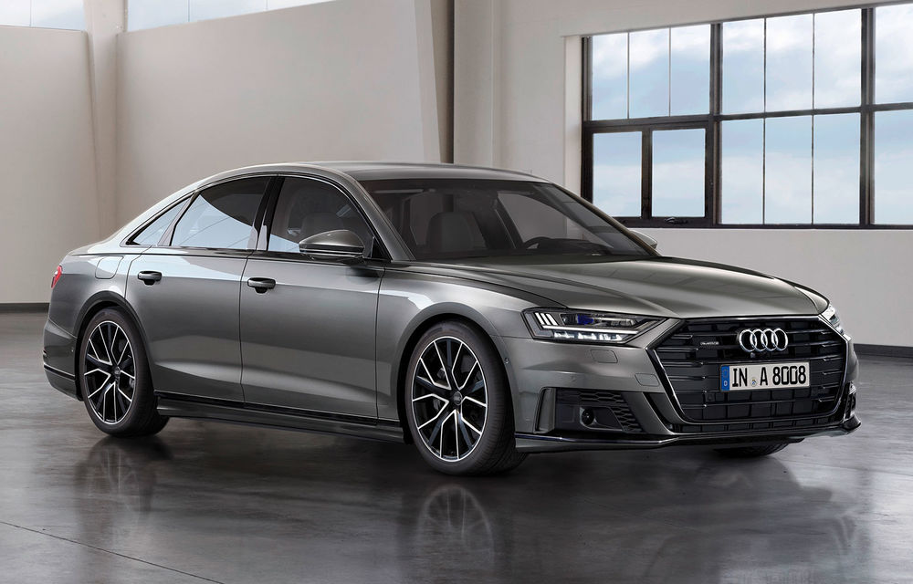 Audi A8 va fi disponibil cu o suspensie activă predictivă: sistemul reacționează și modifică setările în doar cinci zecimi de secundă - Poza 1