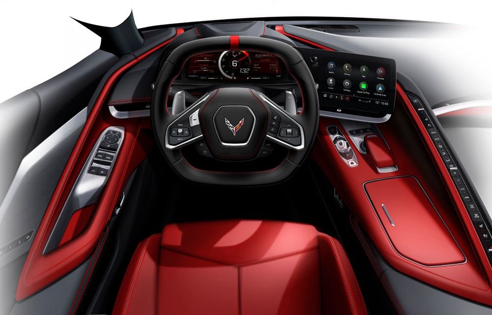 Chevrolet a prezentat noua generație Corvette: C8 Stingray are motor V8 amplasat central cu 502 CP - Poza 40