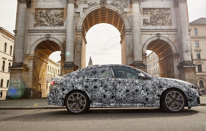 BMW a publicat o nouă imagine cu viitorul Seria 2 Gran Coupe: rivalul lui Mercedes-Benz CLA debutează în cursul acestui an - Poza 1