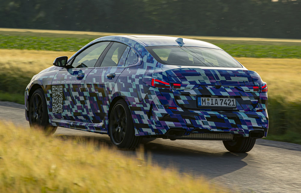 Imagini camuflate cu BMW Seria 2 Gran Coupe: noul model va avea o versiune de top de 306 cai putere și va fi prezentat în noiembrie - Poza 13