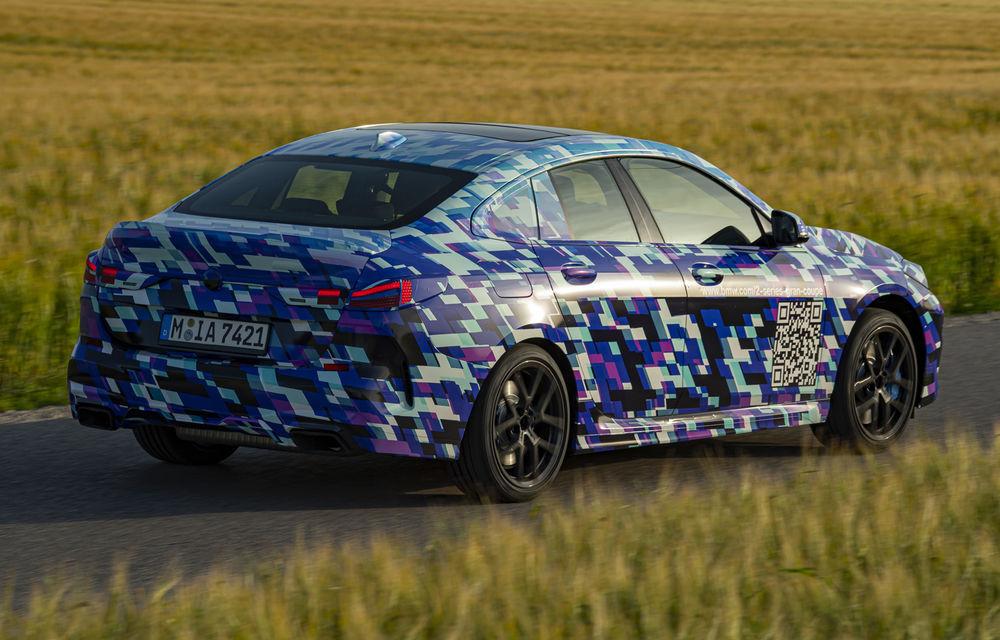 Imagini camuflate cu BMW Seria 2 Gran Coupe: noul model va avea o versiune de top de 306 cai putere și va fi prezentat în noiembrie - Poza 12