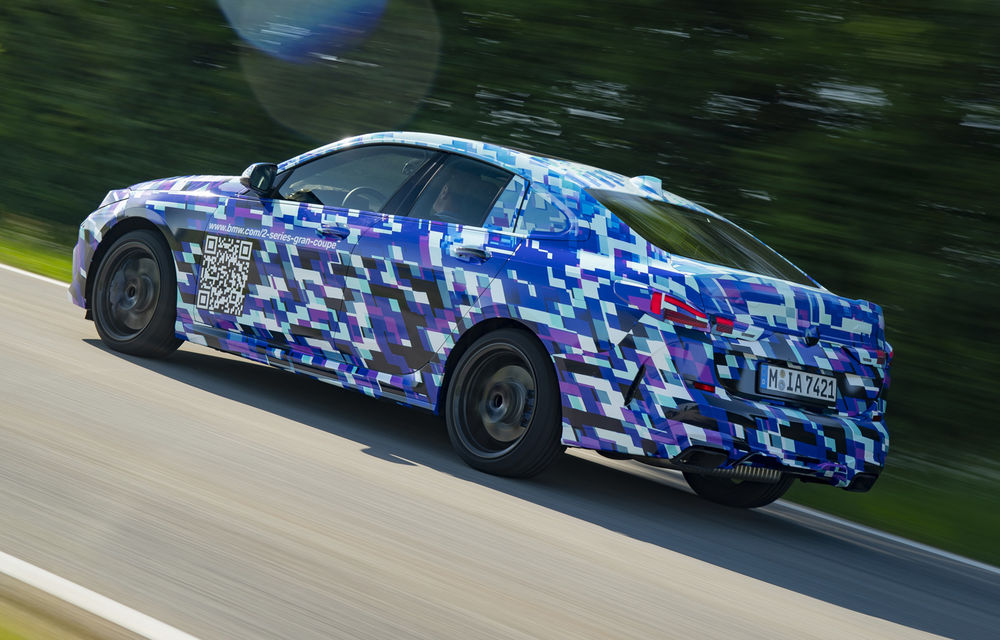 Imagini camuflate cu BMW Seria 2 Gran Coupe: noul model va avea o versiune de top de 306 cai putere și va fi prezentat în noiembrie - Poza 23