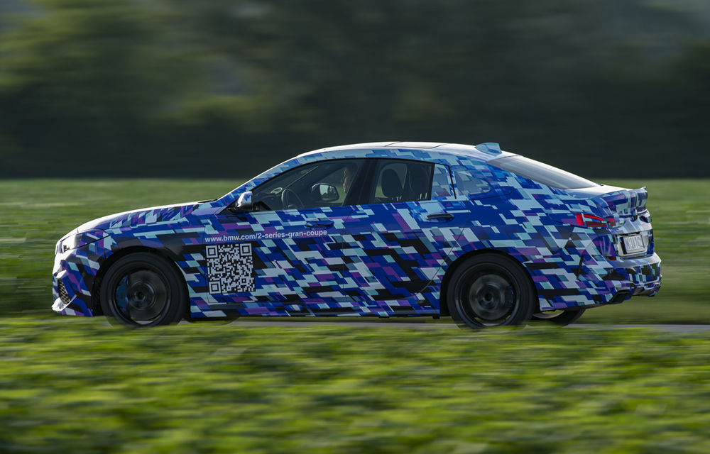 Imagini camuflate cu BMW Seria 2 Gran Coupe: noul model va avea o versiune de top de 306 cai putere și va fi prezentat în noiembrie - Poza 9