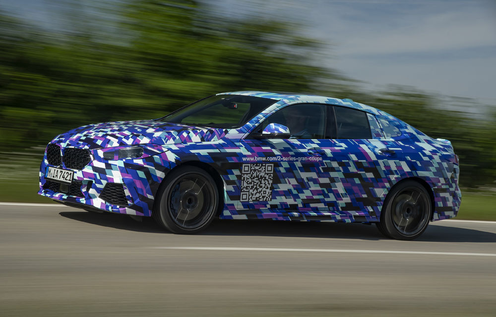 Imagini camuflate cu BMW Seria 2 Gran Coupe: noul model va avea o versiune de top de 306 cai putere și va fi prezentat în noiembrie - Poza 21