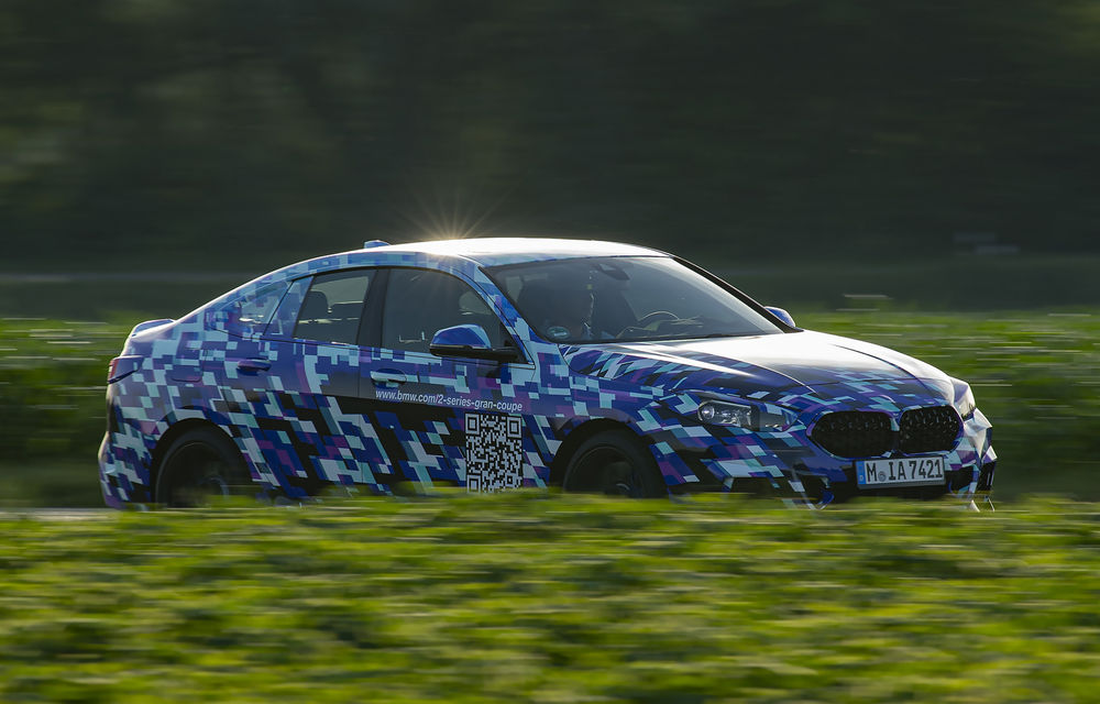 Imagini camuflate cu BMW Seria 2 Gran Coupe: noul model va avea o versiune de top de 306 cai putere și va fi prezentat în noiembrie - Poza 10