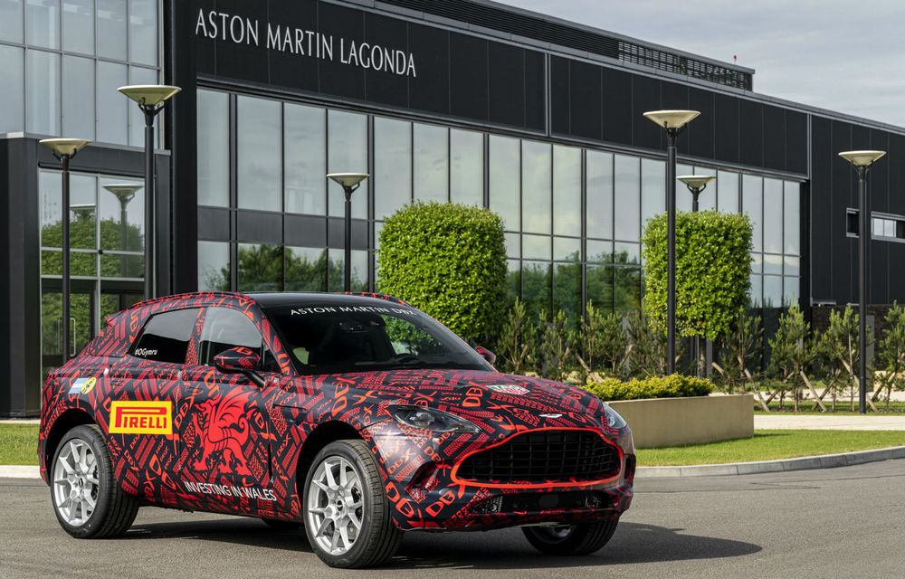 Noi detalii despre SUV-ul Aston Martin: DBX va fi lansat în decembrie 2019: primele exemplare vor ajunge la clienți până în iunie 2020 - Poza 1