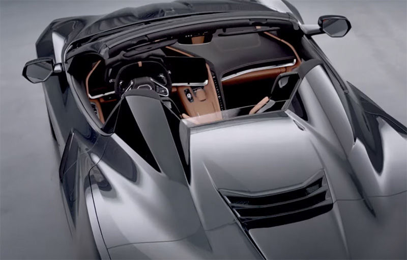 Primul teaser video cu versiunea cabrio a noului Corvette: modelul va fi prezentat în toamna acestui an - Poza 1