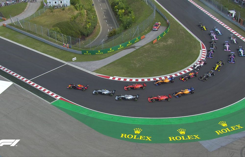 Hamilton a câștigat cursa de la Hungaroring după o strategie excelentă la boxe! Verstappen și Vettel au completat podiumul - Poza 2