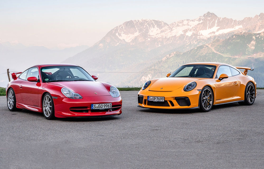 Aniversare în familia Porsche: versiunea 911 GT3 împlinește 20 de ani - Poza 1