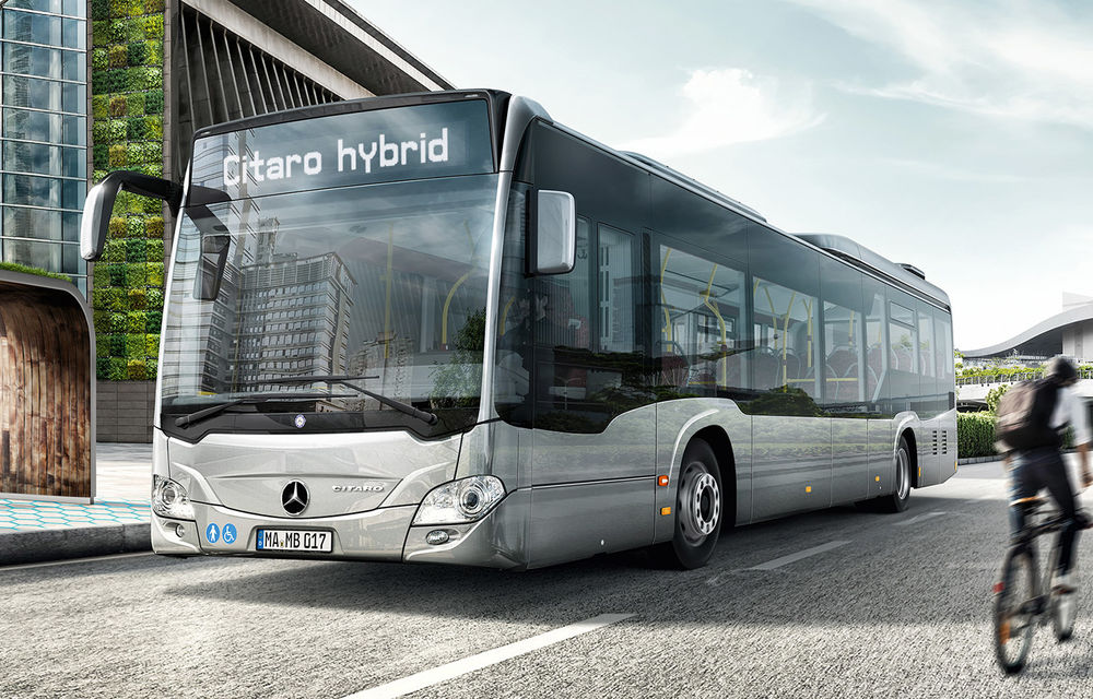 Primarul Capitalei anunță achiziția a 130 de autobuze Mercedes-Benz Citaro Hybrid: primul autobuz va fi livrat în mai 2020 - Poza 1