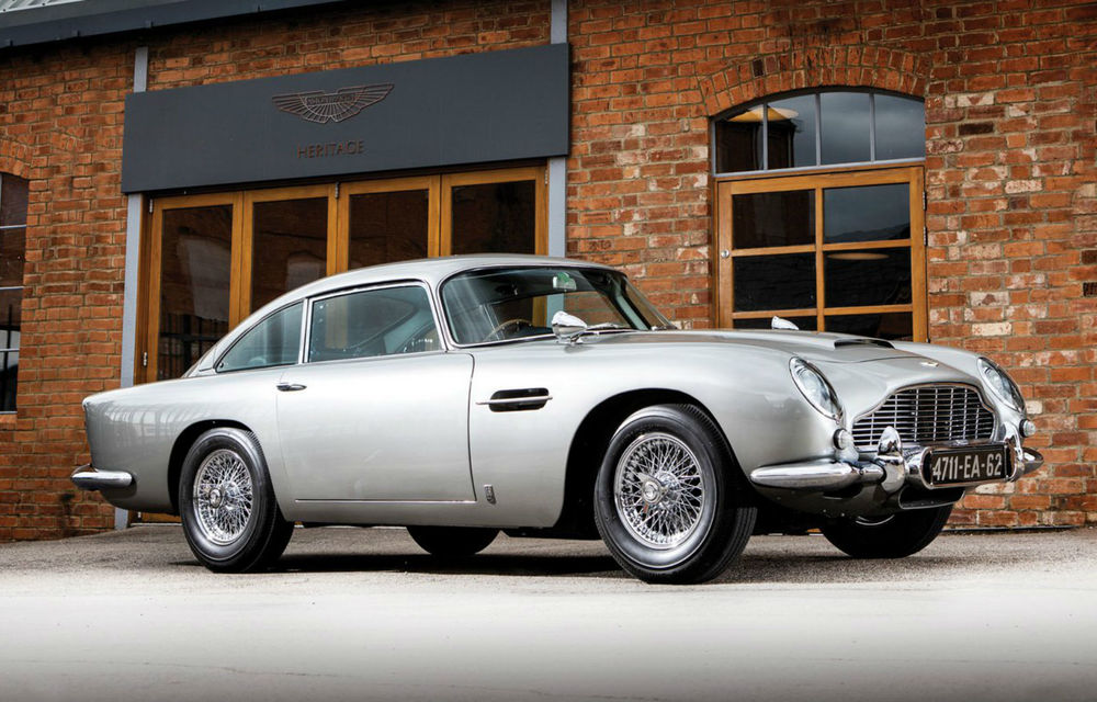 Cea mai scumpă mașină a lui James Bond: un exemplar Aston Martin DB5 a fost vândut la licitație cu 6.3 milioane de dolari - Poza 1