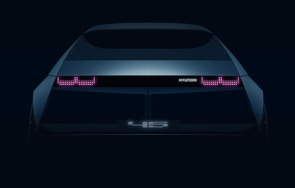Primul teaser pentru conceptul electric Hyundai 45: prezentarea va avea loc în 10 septembrie - Poza 1