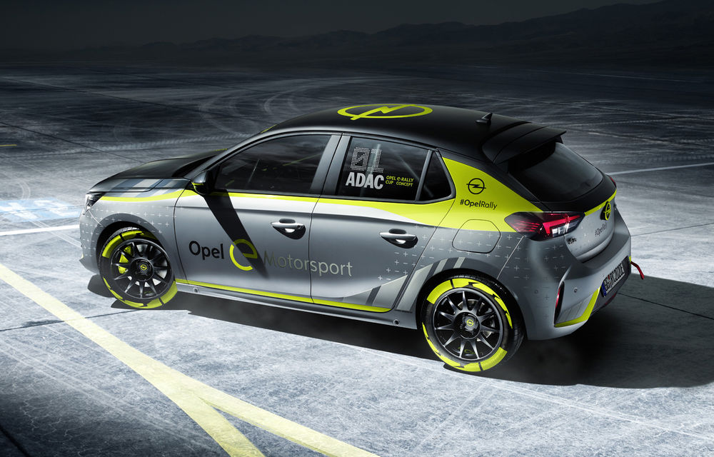 Opel anunță o versiune pentru raliuri a hatchback-ului electric Corsa-e: modelul va debuta în propria competiție în 2020 - Poza 4