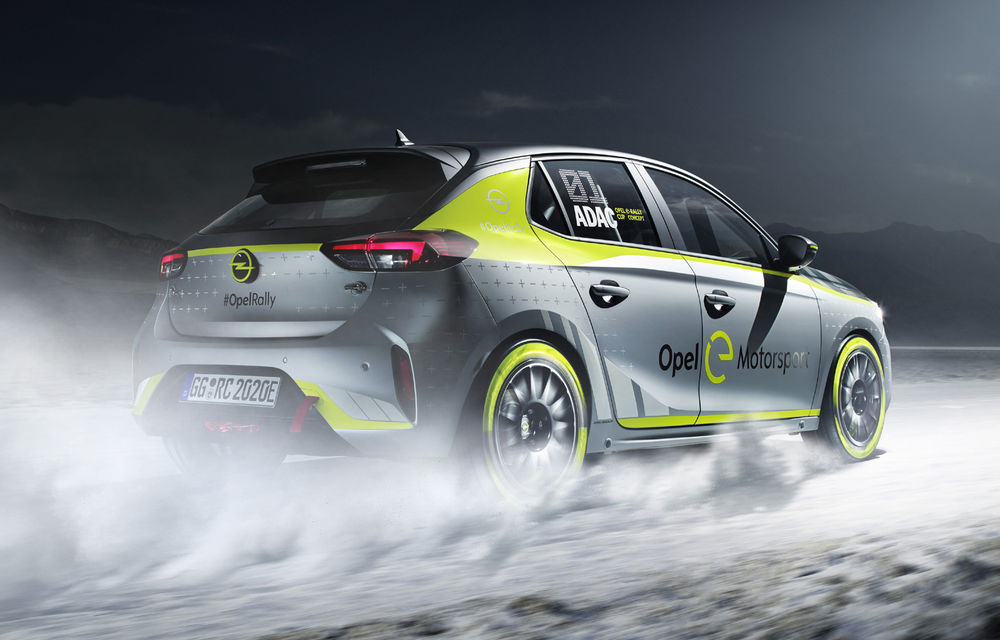 Opel anunță o versiune pentru raliuri a hatchback-ului electric Corsa-e: modelul va debuta în propria competiție în 2020 - Poza 7