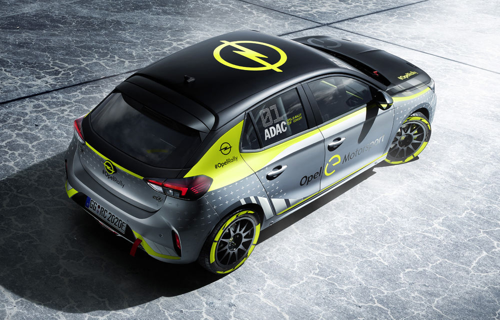 Opel anunță o versiune pentru raliuri a hatchback-ului electric Corsa-e: modelul va debuta în propria competiție în 2020 - Poza 3