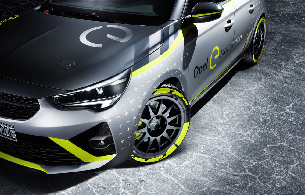 Opel anunță o versiune pentru raliuri a hatchback-ului electric Corsa-e: modelul va debuta în propria competiție în 2020 - Poza 5