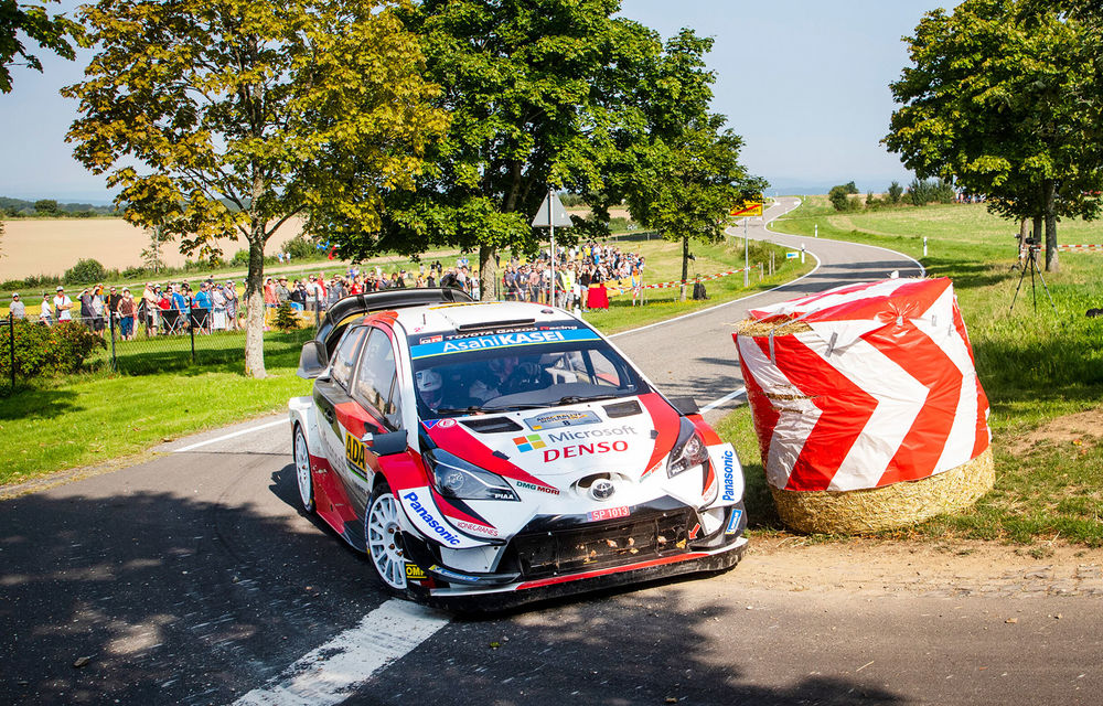 Triplă pentru Toyota în Raliul Germaniei: Ott Tanak câștigă etapa din WRC - Poza 1