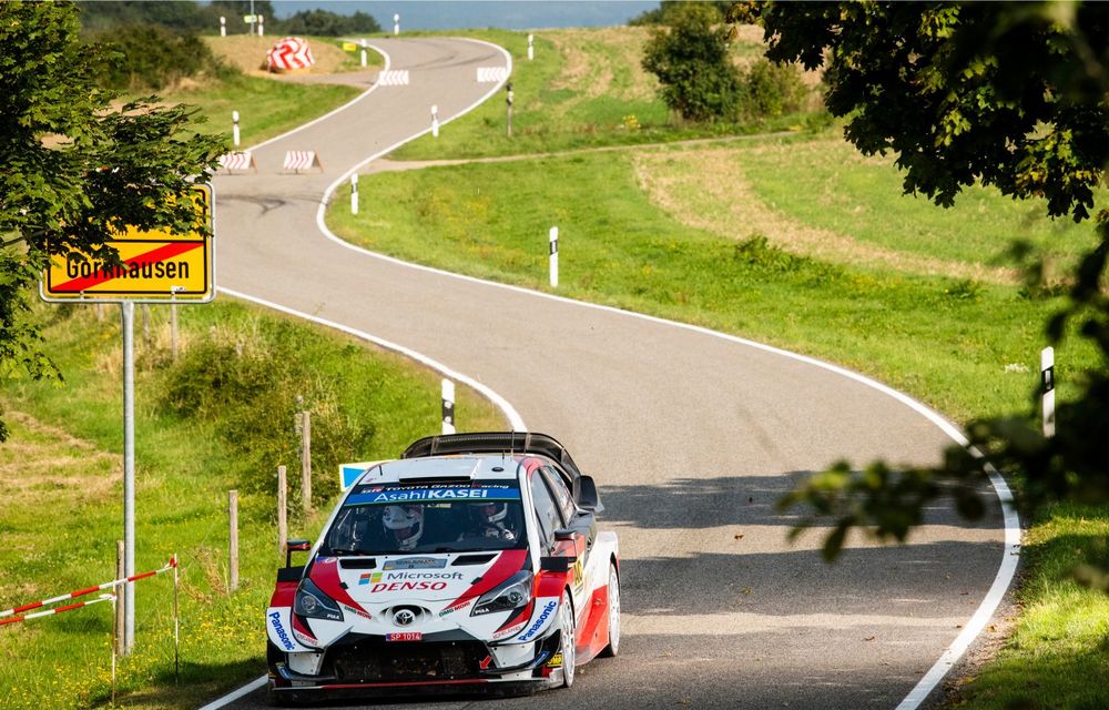 Triplă pentru Toyota în Raliul Germaniei: Ott Tanak câștigă etapa din WRC - Poza 2