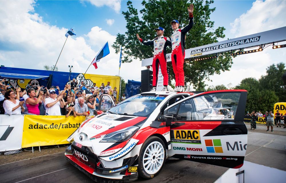 Triplă pentru Toyota în Raliul Germaniei: Ott Tanak câștigă etapa din WRC - Poza 8