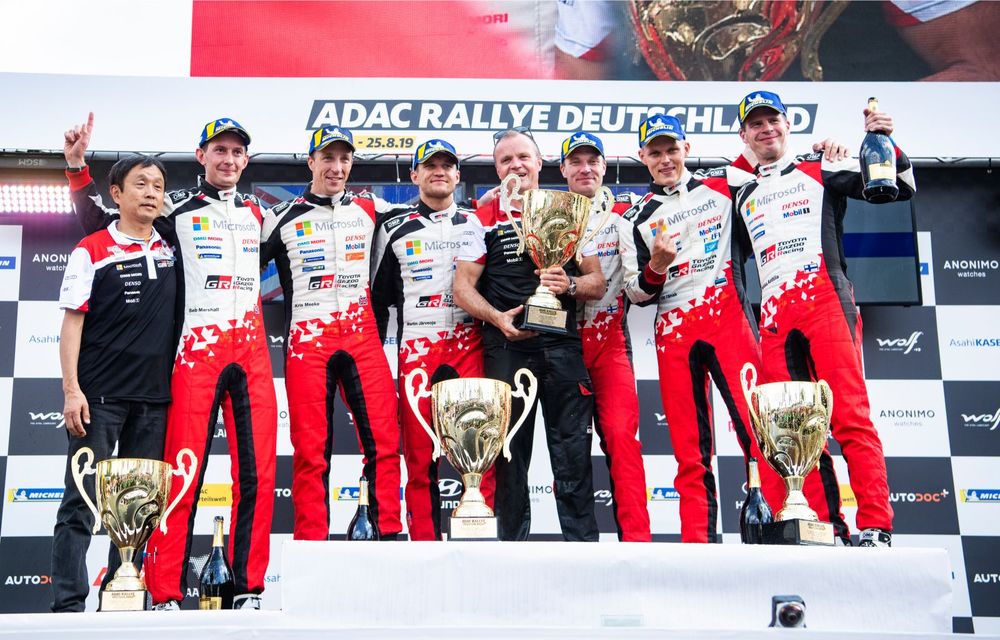 Triplă pentru Toyota în Raliul Germaniei: Ott Tanak câștigă etapa din WRC - Poza 7