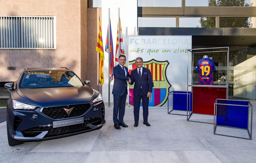 Cupra devine noul partener al clubului de fotbal FC Barcelona: spaniolii vor dezvolta servicii de mobilitate pe care le vor testa la stadionul Camp Nou - Poza 1
