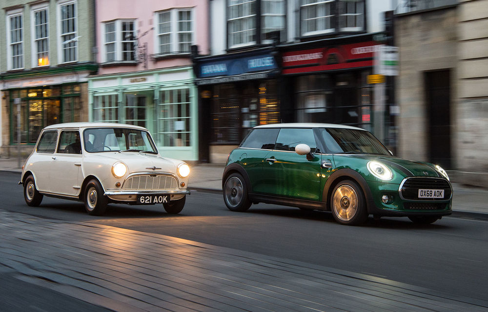 Mini împlinește 60 de ani: de la legendarele Morris Mini-Minor şi Austin Seven până la noul model electric Cooper SE - Poza 1