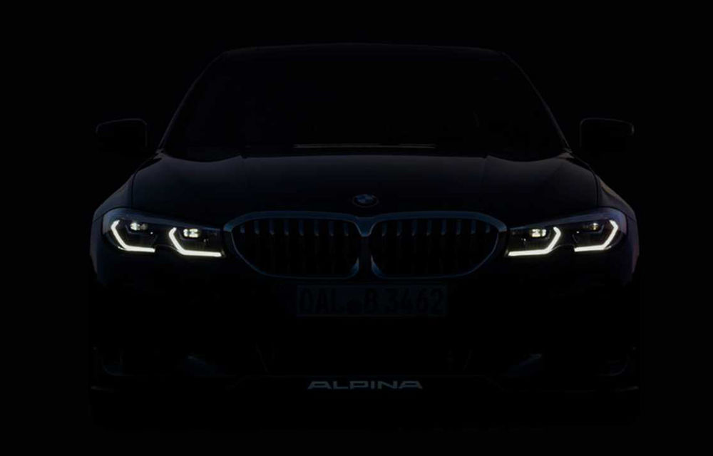 Prima imagine teaser cu viitorul Alpina B3 Touring: modelul va fi prezentat la Frankfurt - Poza 1