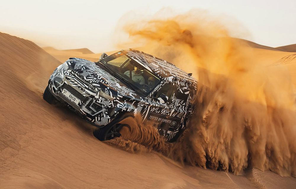 Teaser cu noua generație Land Rover Defender: modelul va fi prezentat pe 10 septembrie, la Frankfurt - Poza 1