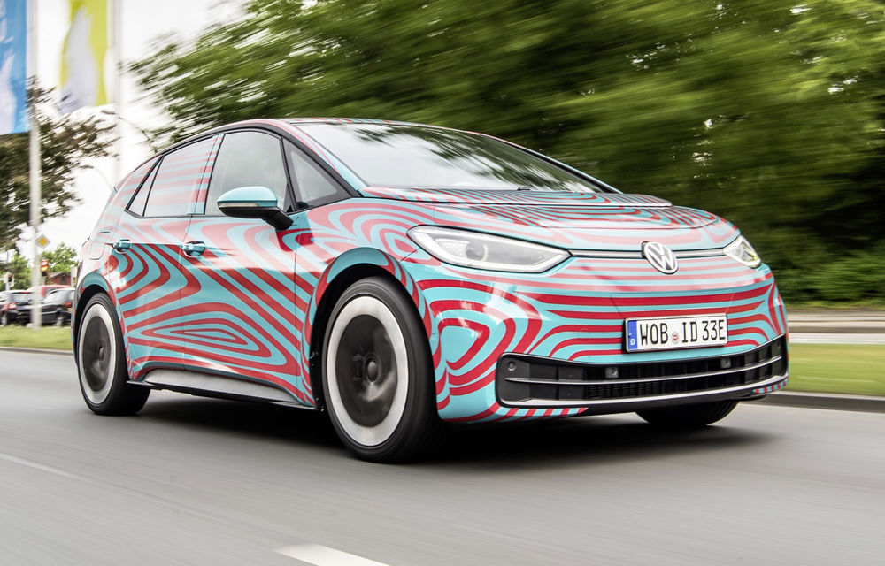Noi detalii despre Volkswagen ID.3: versiunea de lansare a hatchback-ului electric va avea un motor de 204 cai putere și roți motrice spate - Poza 1