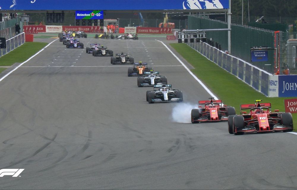 Leclerc a obținut la Spa-Francorchamps prima victorie din carieră în Formula 1! Hamilton și Bottas au completat podiumul - Poza 3