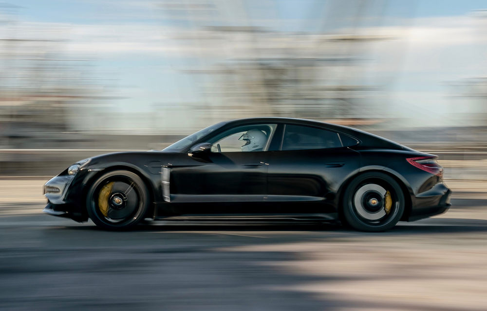 Detalii despre performanțele lui Porsche Taycan: sportiva electrică are nevoie de 10.17 secunde pentru o repriză 0-146-0 km/h - Poza 1