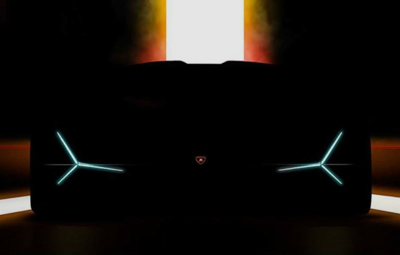 Teaser video cu viitorul model pregătit de Lamborghini: supercar-ul va fi prezentat la Frankfurt - Poza 1