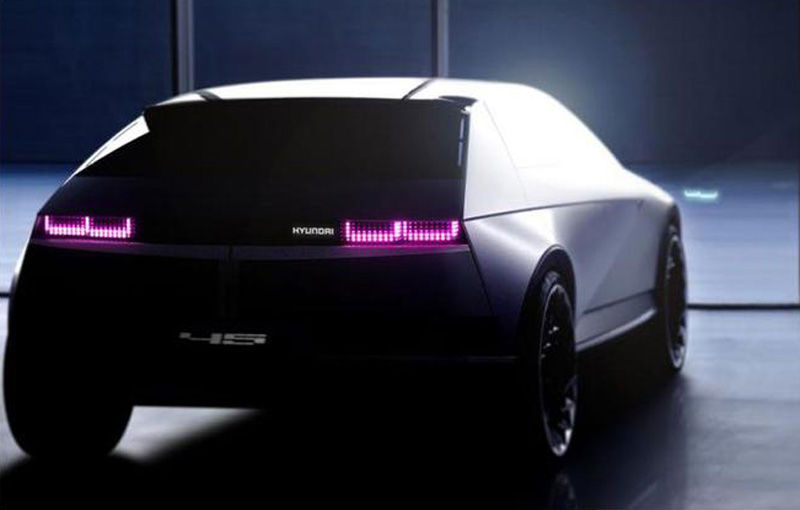 Un nou teaser pentru conceptul Hyundai 45: prezentarea oficială va avea loc în 10 septembrie - Poza 1