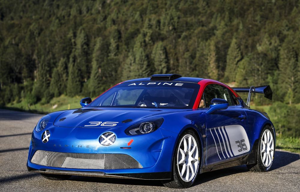 Alpine a dezvoltat o versiune de raliuri pentru modelul A110: sportiva francezilor oferă peste 300 CP și transmisie secvențială cu șase trepte - Poza 19