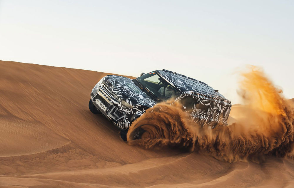 Un nou teaser video cu viitorul Land Rover Defender: modelul britanic va fi prezentat la Frankfurt - Poza 1