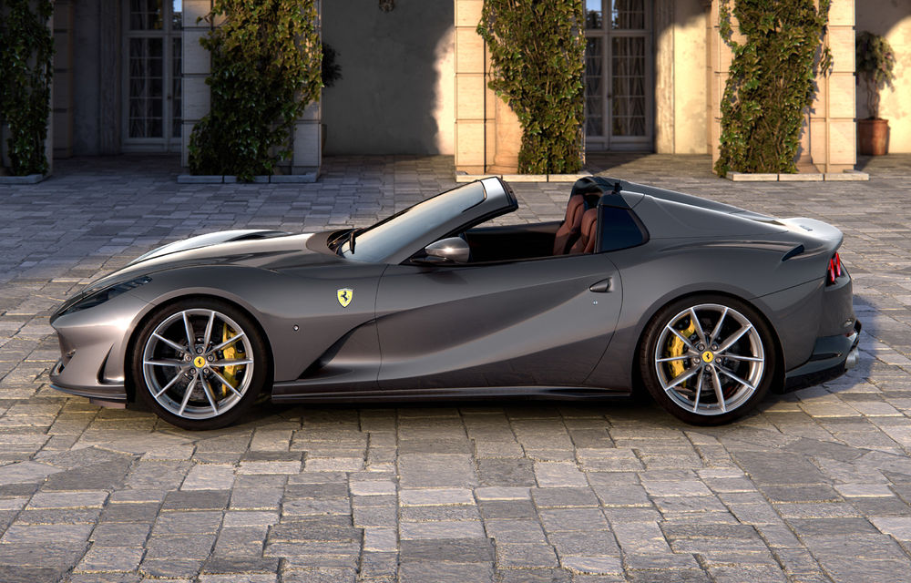 Ferrari a dezvăluit 812 GTS: versiunea cabrio a lui 812 Superfast păstrează motorul de 800 de cai putere - Poza 4