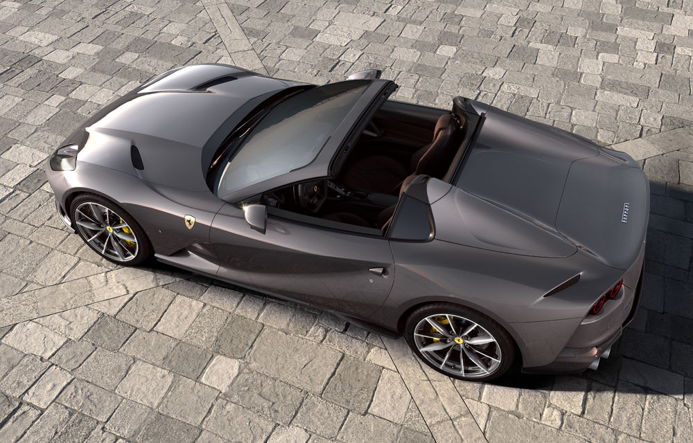 Ferrari a dezvăluit 812 GTS: versiunea cabrio a lui 812 Superfast păstrează motorul de 800 de cai putere - Poza 3
