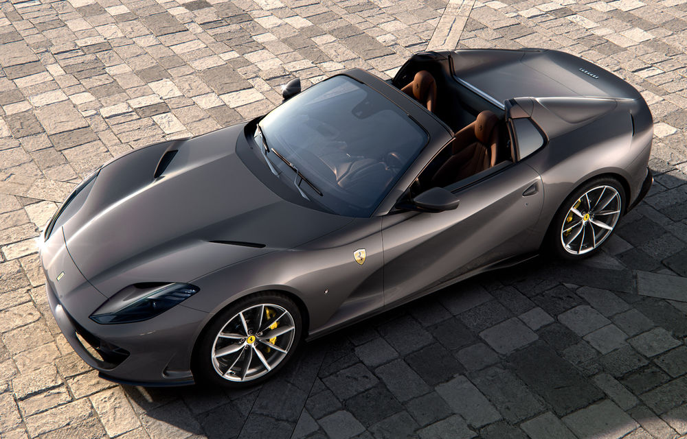 Ferrari a dezvăluit 812 GTS: versiunea cabrio a lui 812 Superfast păstrează motorul de 800 de cai putere - Poza 1