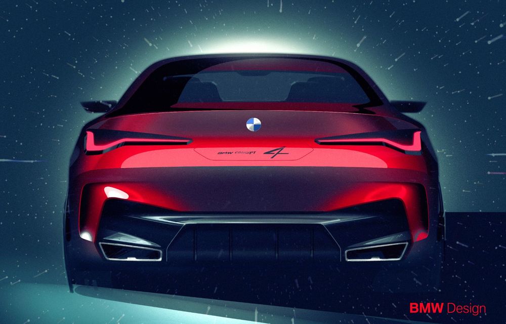 BMW a expus la Frankfurt noul Concept 4: prototipul constructorului german anticipează designul viitorului Seria 4 - Poza 31