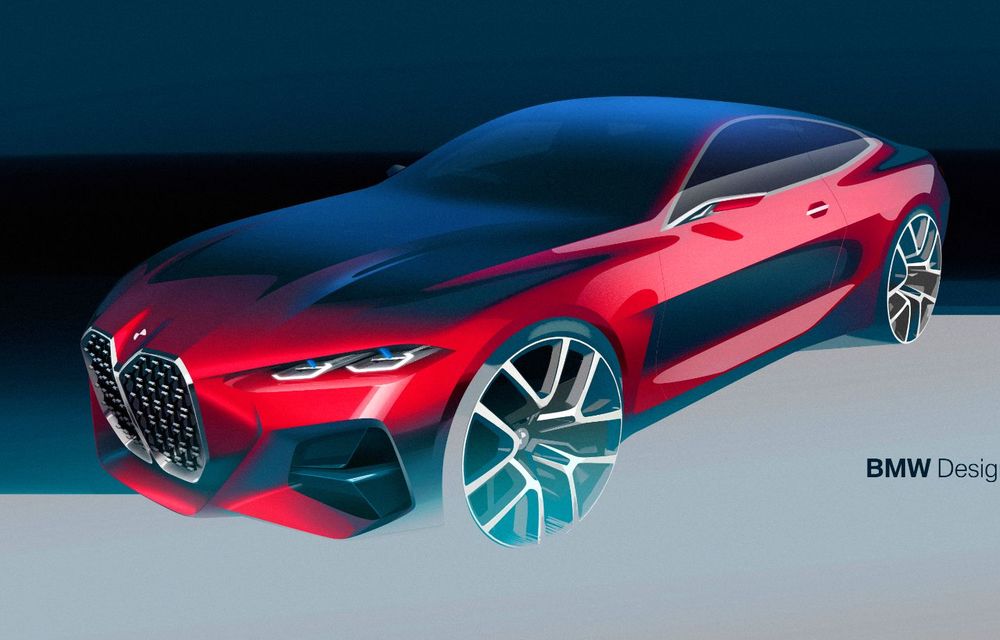 BMW a expus la Frankfurt noul Concept 4: prototipul constructorului german anticipează designul viitorului Seria 4 - Poza 22