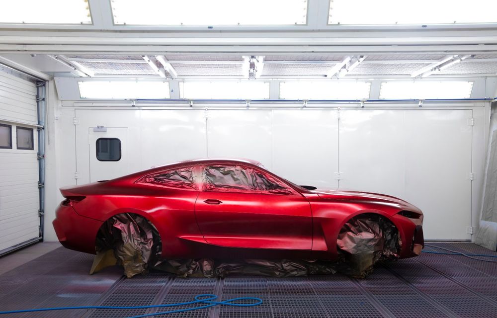 BMW a expus la Frankfurt noul Concept 4: prototipul constructorului german anticipează designul viitorului Seria 4 - Poza 11