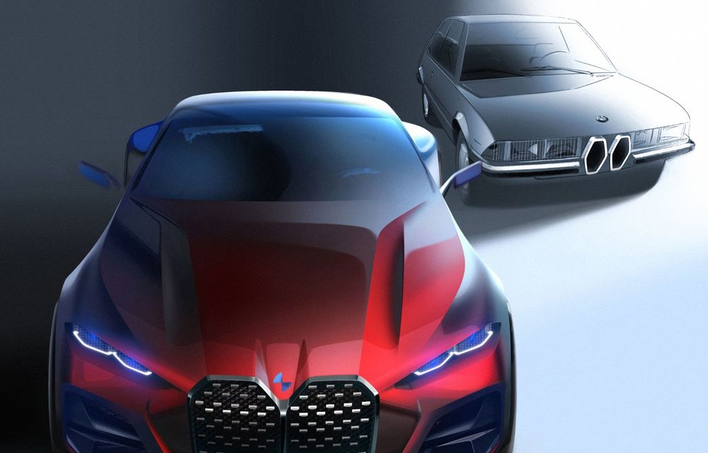 BMW a expus la Frankfurt noul Concept 4: prototipul constructorului german anticipează designul viitorului Seria 4 - Poza 28