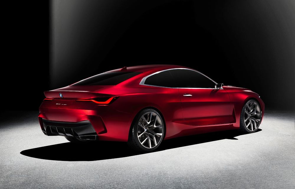 BMW a expus la Frankfurt noul Concept 4: prototipul constructorului german anticipează designul viitorului Seria 4 - Poza 3