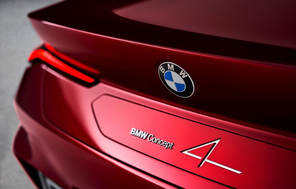 BMW a expus la Frankfurt noul Concept 4: prototipul constructorului german anticipează designul viitorului Seria 4 - Poza 30