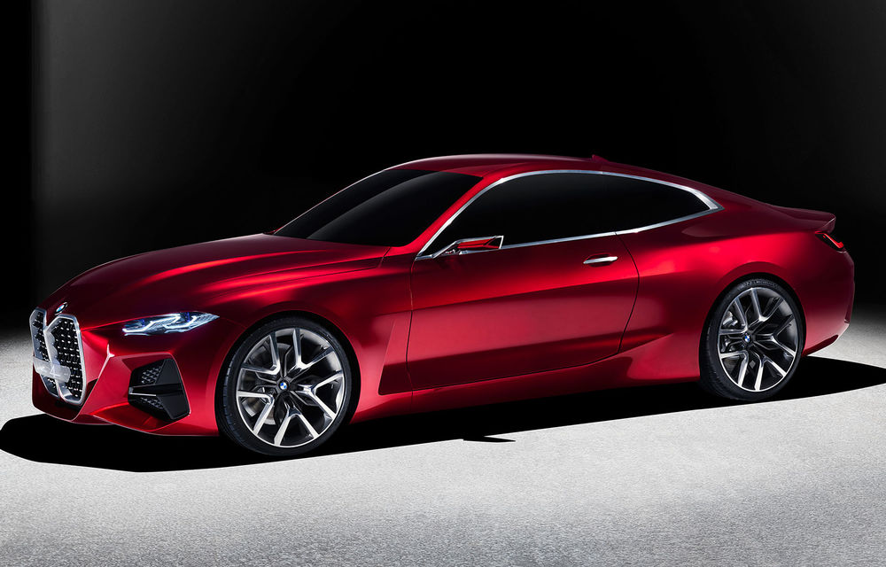 BMW a expus la Frankfurt noul Concept 4: prototipul constructorului german anticipează designul viitorului Seria 4 - Poza 1