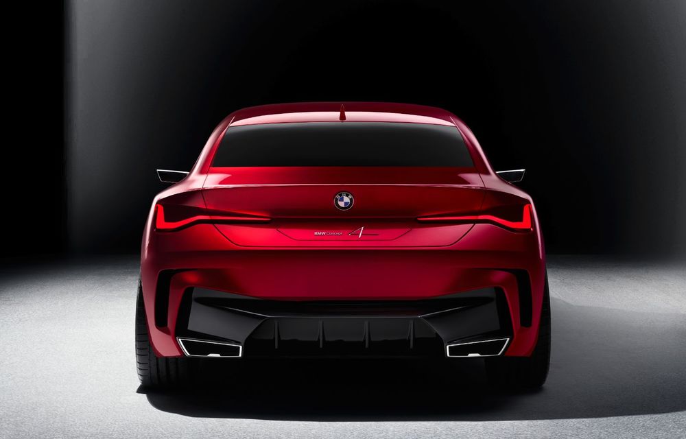 BMW a expus la Frankfurt noul Concept 4: prototipul constructorului german anticipează designul viitorului Seria 4 - Poza 6
