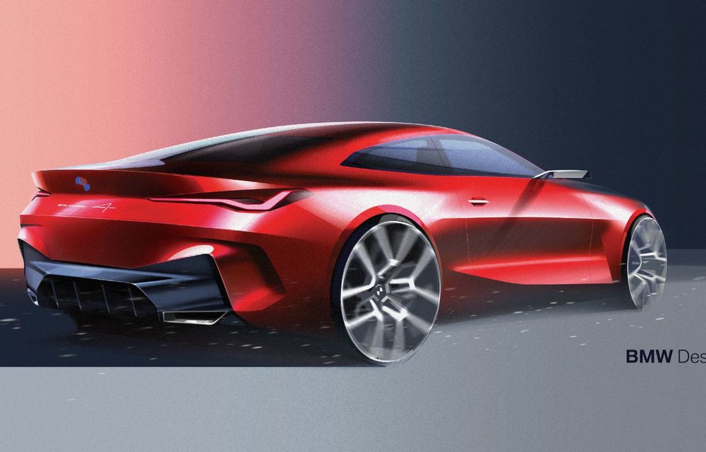 BMW a expus la Frankfurt noul Concept 4: prototipul constructorului german anticipează designul viitorului Seria 4 - Poza 26