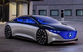 Mercedes-Benz Vision EQS: conceptul viitoarei generații Clasa S este electric și are autonomie de 700 de kilometri
