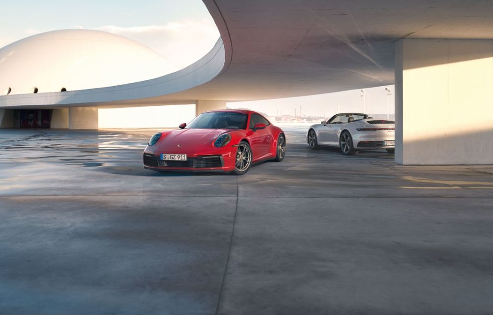 Versiuni noi pentru Porsche 911: Carrera 4 și Carrera 4 Cabrio au tracțiune integrală și motor de 3.0 litri cu 385 CP - Poza 2