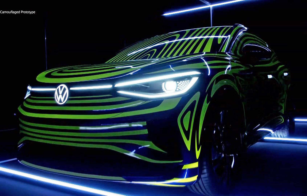 Primele teasere pentru Volkswagen ID.4: SUV-ul electric are la bază conceptul ID Crozz și va fi lansat în 2020 - Poza 2